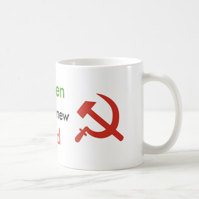 Le vert est la nouvelle tasse rouge de Coffe (Droite)