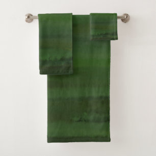 Le Vert Est Mon Ensemble De Serviettes De Bain Cou