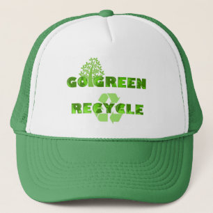 Le vert réutilisent le casquette de