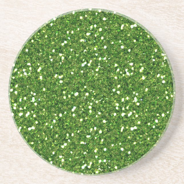 Le vert scintille des dessous de verre (Devant)