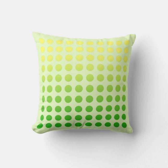 Le vert se fanent le coussin 2 de conception de (Recto)