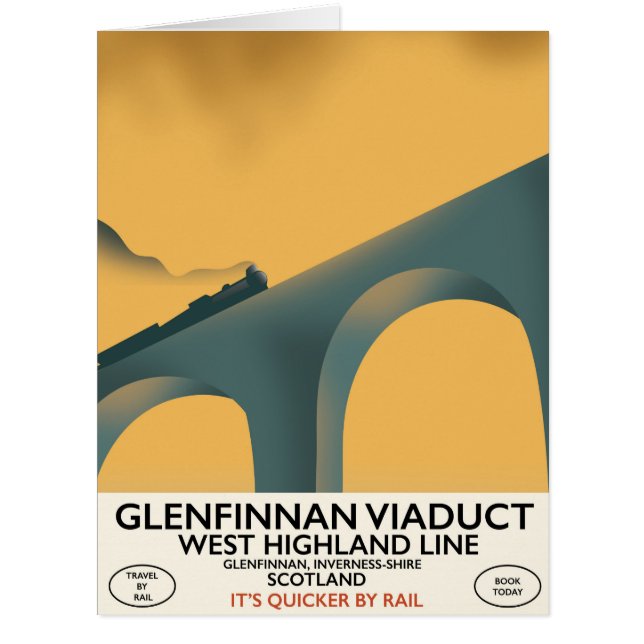 Le viaduc de Glenfinnan en Écosse. (Devant)