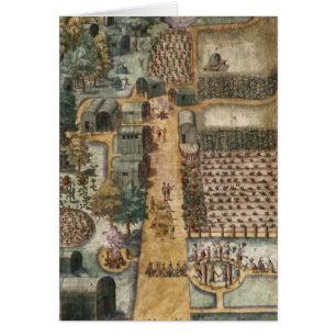 Le village indien de Secoton, c.1570-80