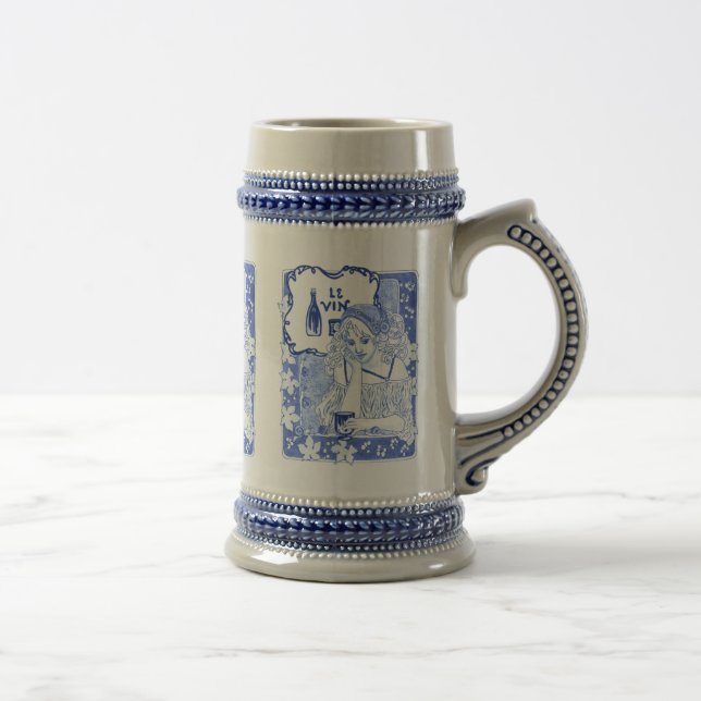 Le Vin Beer Stein (Right)