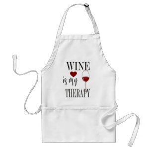 Le Vin Est Mon Tablier Thérapeutique