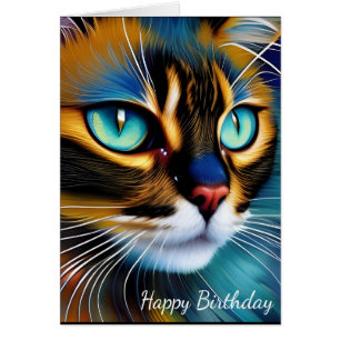 Le visage d'un joli Lynx point Siamese Anniversair
