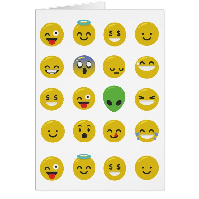 Le visage heureux d'Emoji (Devant)