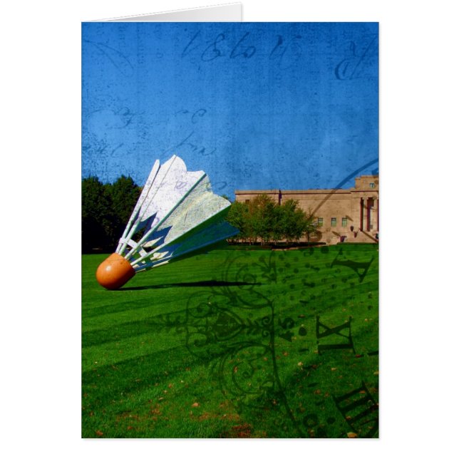 Le volant sur la pelouse tout occasionnent le (Devant)