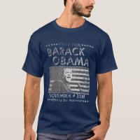 Le vote pour Barack Obama "ceci est T-shirt de