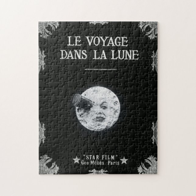 Le Voyage Dans La Dune - A Trip to the Moon Jigsaw Puzzle (Vertical)