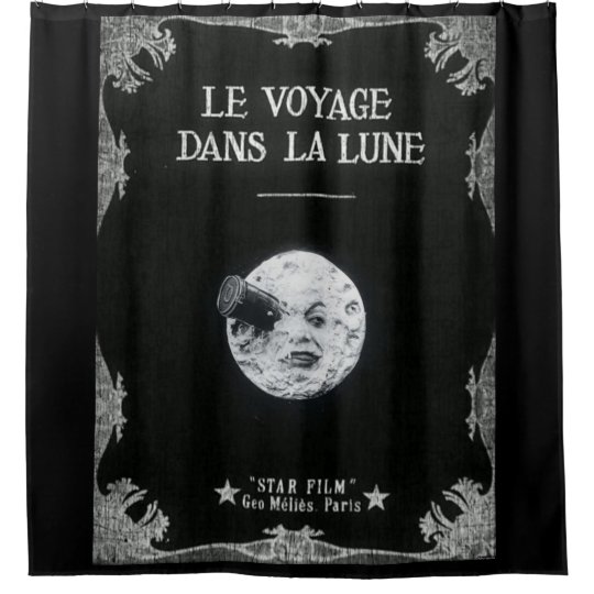 Le voyage dans la lune 1902 French movie poster print