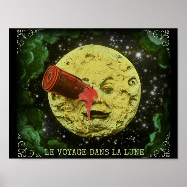 Le Voyage dans la Lune/Un voyage à la lune Poster (Devant)
