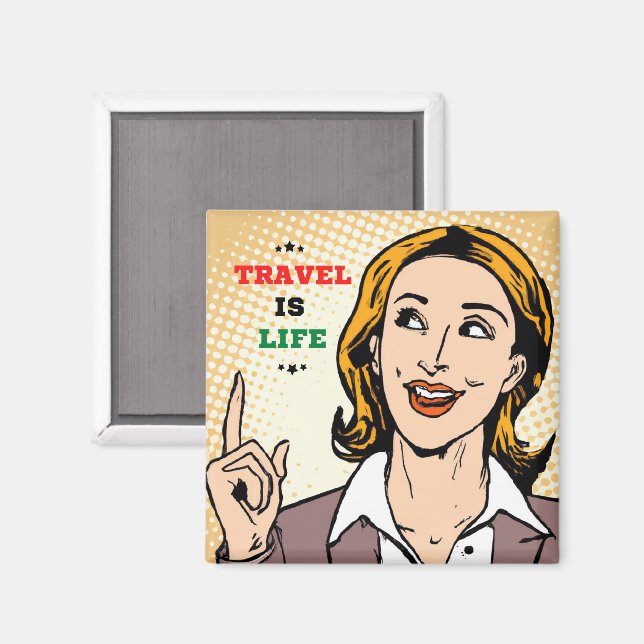 Le voyage est un aimant pour la vie (Recto/Verso)