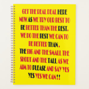 Le vrai marché est ici poster type texte art