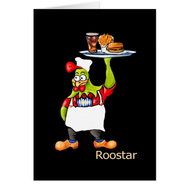 le waiter* de la barre *Roostar (Devant)