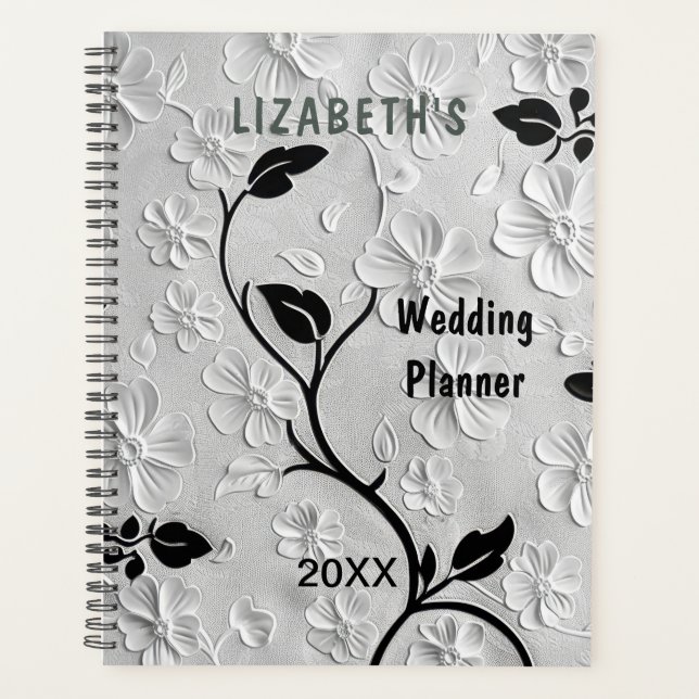 Le Wedding planner personnalisé de Lizbeth (Devant)