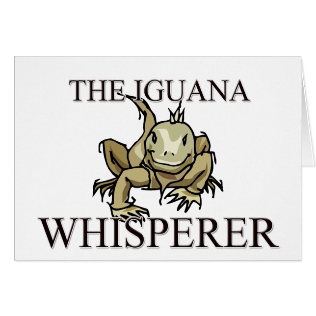 Le Whisperer d'iguane (Devant horizontal)