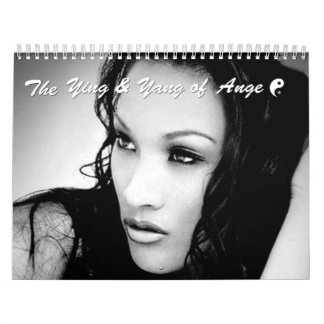 Le Ying et Yang de calendrier d'Ange