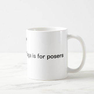 Le yoga est pour la tasse des colles