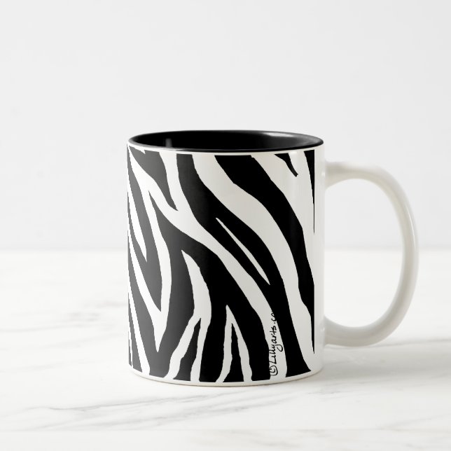 Le zèbre frais barre la tasse (Droit)