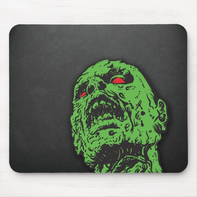 Le zombi est levé - tapis de souris d'apocalypse (Devant)