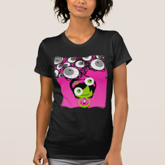 Le zombi observe le T-shirt aigre d'Apple