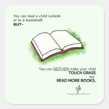 Lead a Child Outside or to a Bookshelf