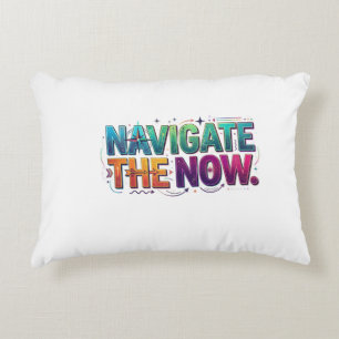 Lead, Achieve, Inspire. – Motivational Leadership Accent Pillow