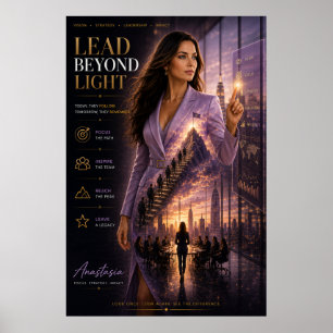Lead Beyond Light – Executive Leadership Poster