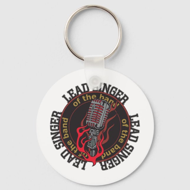 Lead Singer Keychain (Front)