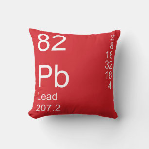 Lead Throw Pillow