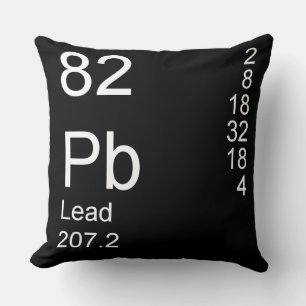 Lead Throw Pillow