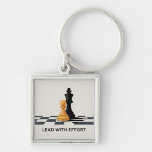 Lead With Effort Keychain