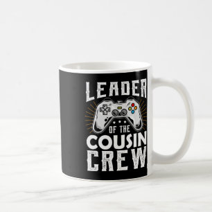 Leader Of The Cousin Crew Kids Shirt Video Game Co Coffee Mug