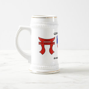 Leader Rakkasan 1/187th Infantry Regiment Beer Stein