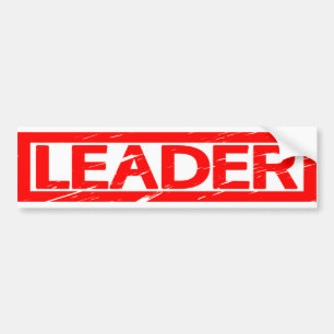 Leader Stamp Bumper Sticker