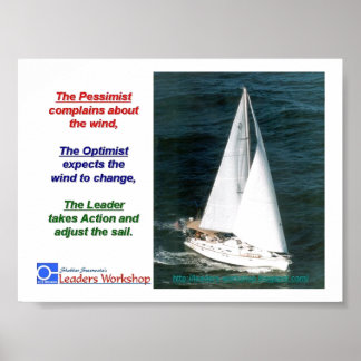 Leaders-Adjust-their-Sail Poster