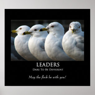 LEADERS - Affiche motivationnelle