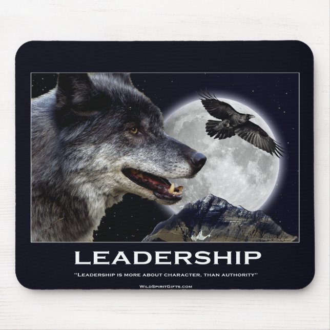 Leadership Motivational Mousepad (Front)