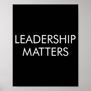 Leadership - poster