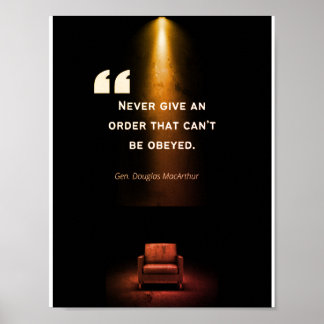 Leadership Posters - Douglas MacArthur