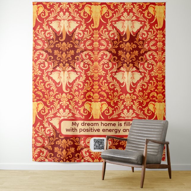 Leadership & Protection: The Enduring Elephant Sym Tapestry (In Situ)