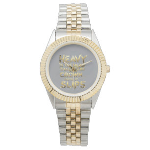 Leadership Streetwear “Heavy Is The Head” Watch