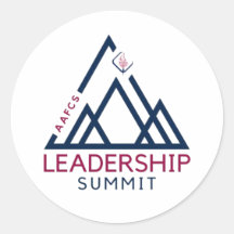Leadership Summit Round Sticker