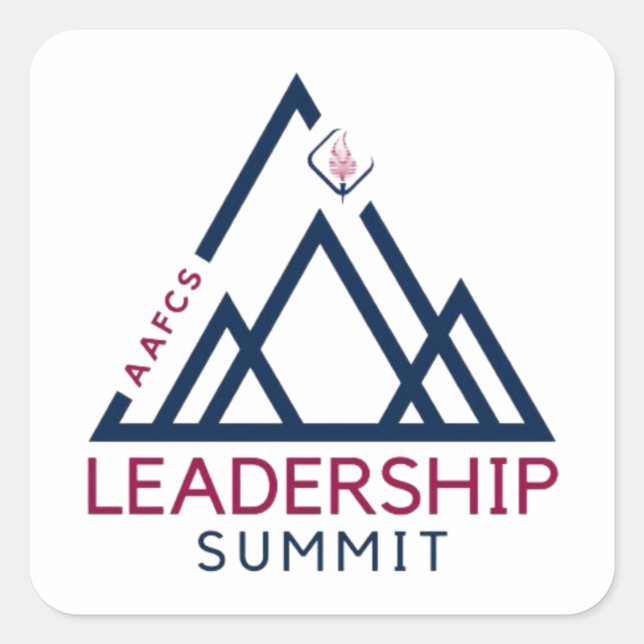 Leadership Summit Square Sticker (Front)