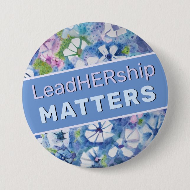 LeadHERship Matters Button (Front)