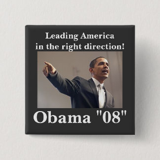 Leading America in ... 2 Inch Square Button