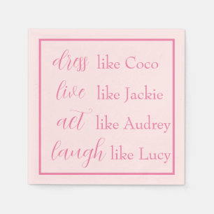 Leading Ladies Cocktail Napkins