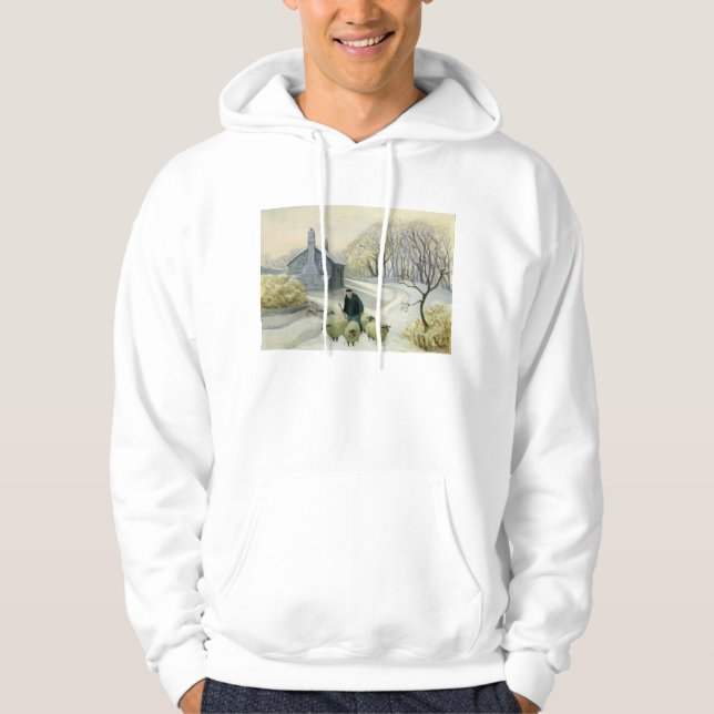 Leading the Sheep Hoodie (Front)