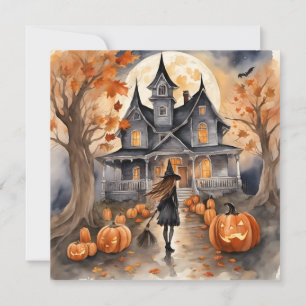 Leading The Way Witch AI Generated  Invitation